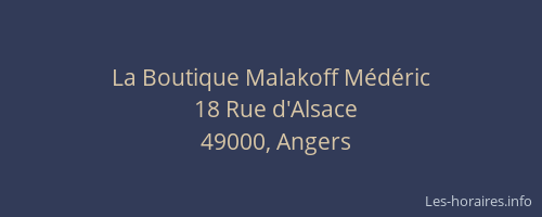 La Boutique Malakoff Médéric