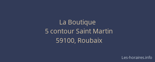 La Boutique