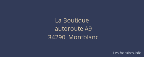 La Boutique