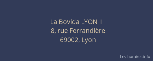 La Bovida LYON II