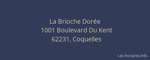 La Brioche Dor&eacute;e