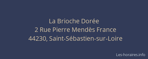 La Brioche Dorée