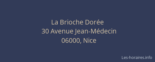 La Brioche Dorée