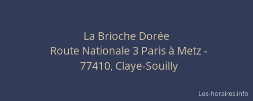 La Brioche Dorée