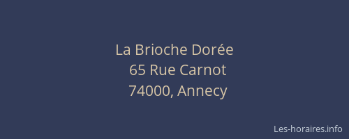 La Brioche Dorée