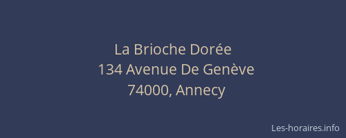 La Brioche Dorée
