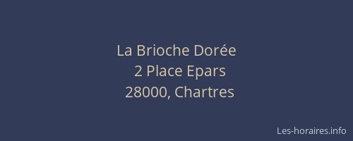 La Brioche Dorée