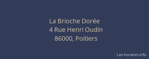 La Brioche Dorée