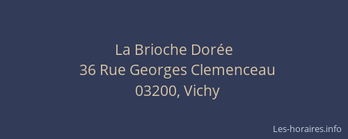 La Brioche Dorée