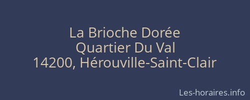 La Brioche Dorée