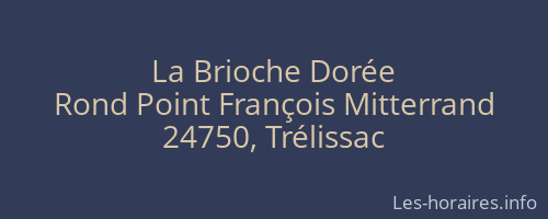 La Brioche Dorée