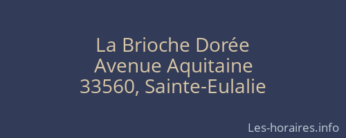 La Brioche Dorée
