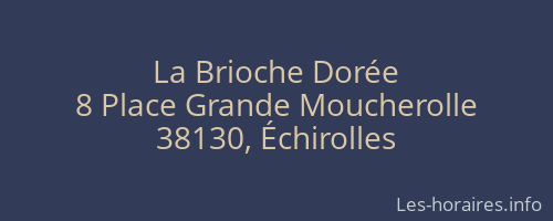 La Brioche Dorée