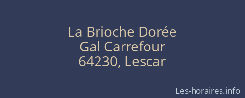 La Brioche Dorée
