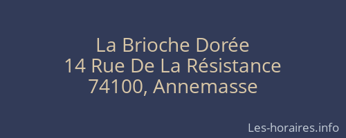 La Brioche Dorée