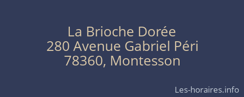 La Brioche Dorée