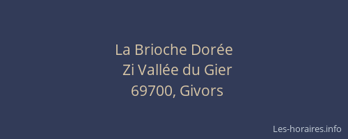 La Brioche Dorée