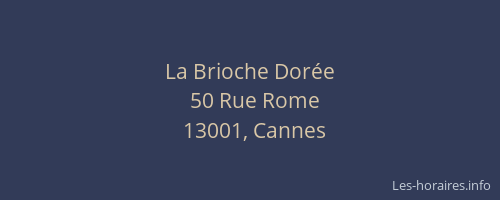 La Brioche Dorée