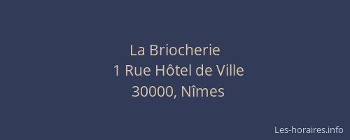La Briocherie