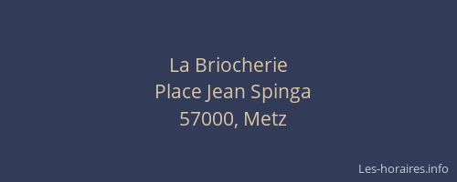 La Briocherie