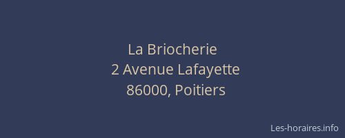 La Briocherie