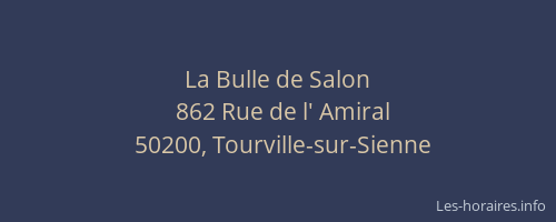 La Bulle de Salon