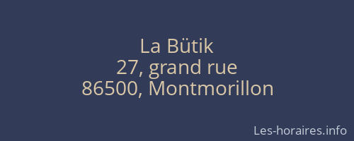 La Bütik