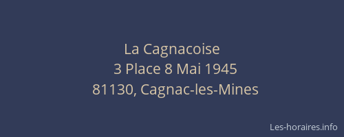 La Cagnacoise
