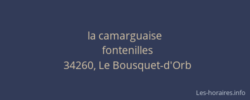 la camarguaise