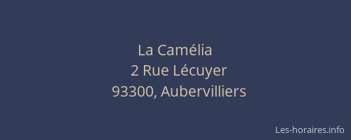 La Camélia