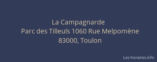 La Campagnarde