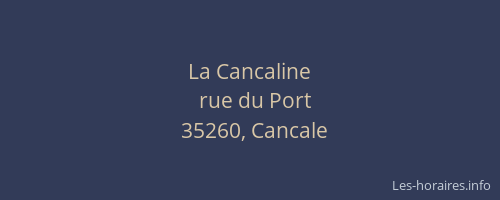 La Cancaline