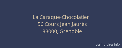 La Caraque-Chocolatier