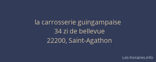 la carrosserie guingampaise