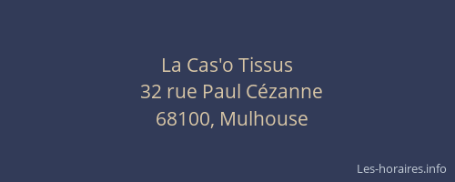 La Cas'o Tissus