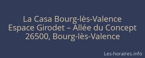 La Casa Bourg-lès-Valence