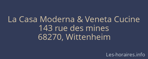 La Casa Moderna & Veneta Cucine