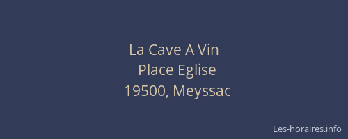 La Cave A Vin