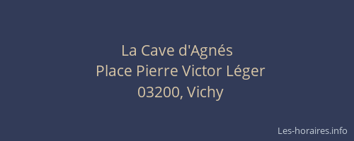 La Cave d'Agnés