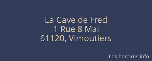 La Cave de Fred