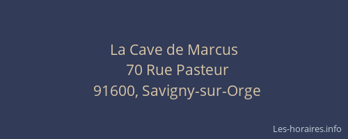 La Cave de Marcus