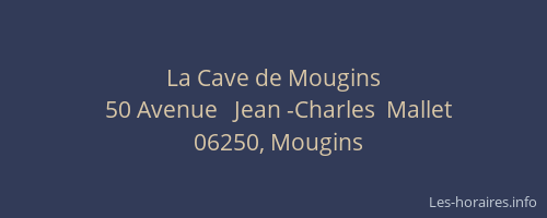 La Cave de Mougins