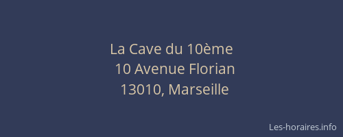 La Cave du 10ème