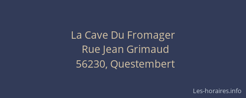La Cave Du Fromager