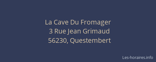La Cave Du Fromager