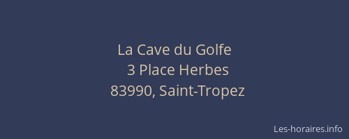 La Cave du Golfe