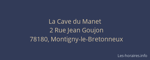 La Cave du Manet