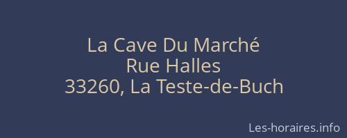 La Cave Du Marché