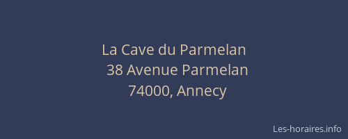 La Cave du Parmelan