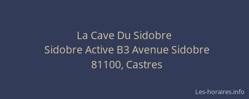 La Cave Du Sidobre